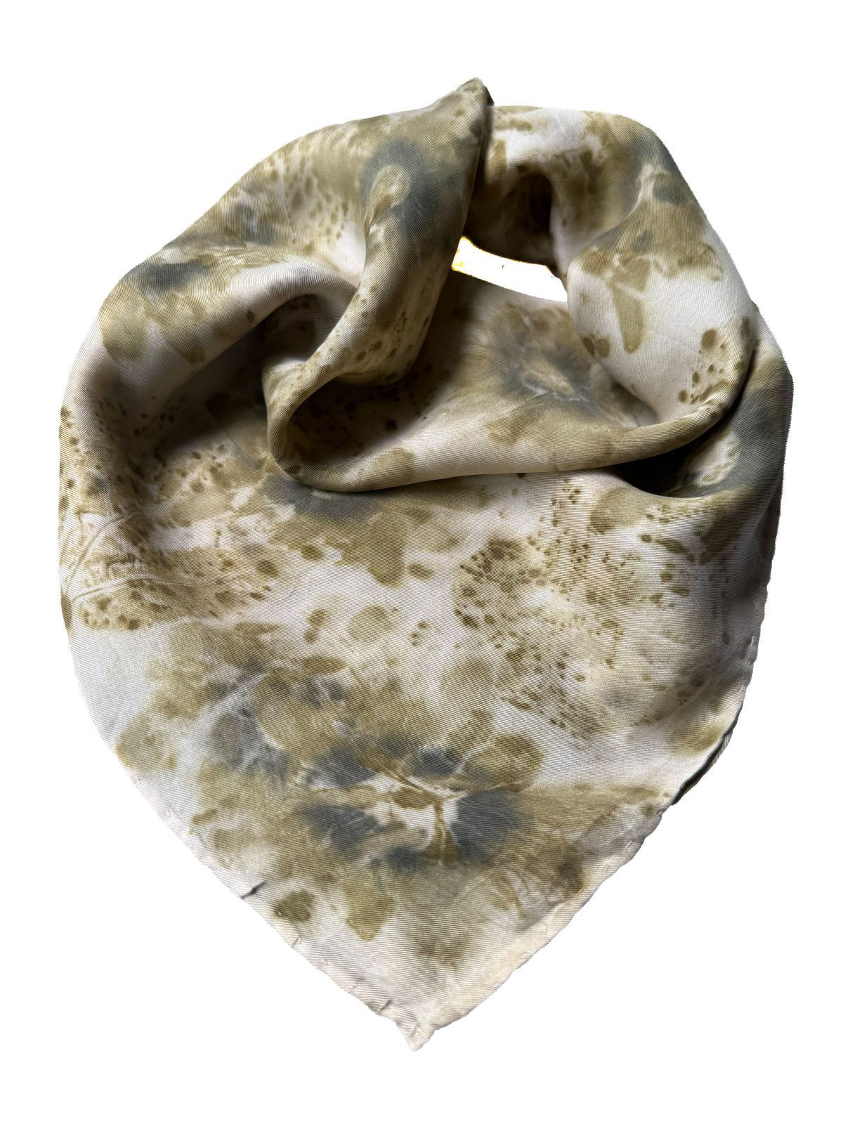 Ecoprinted Silk Scarf