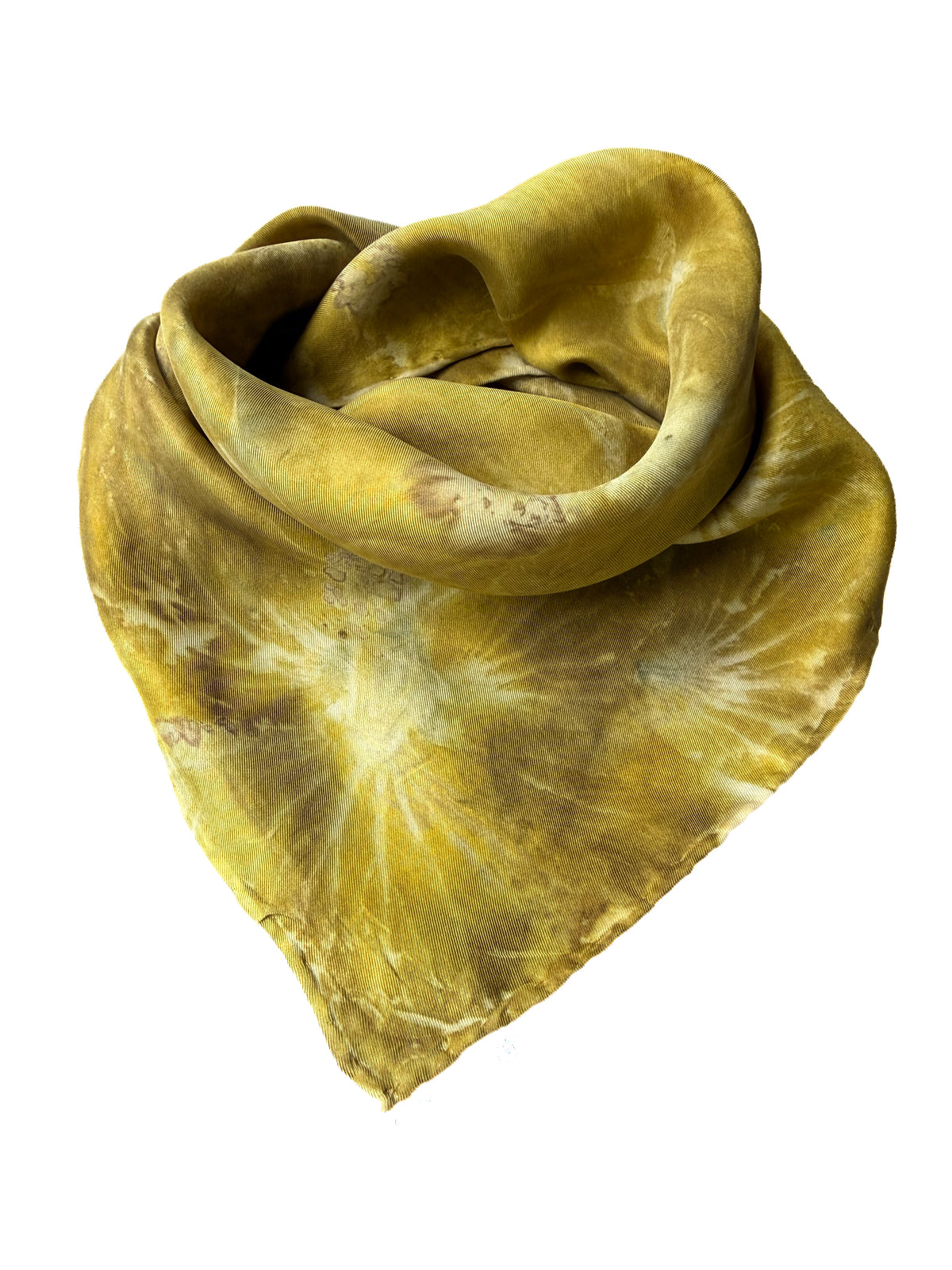 Ecoprinted Silk Scarf